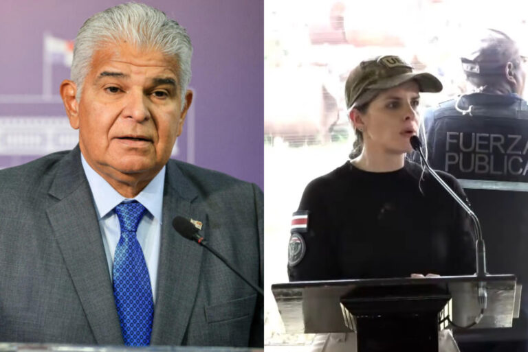 Presidente Mulino condena ataque contra la presidenta de Costa Rica
