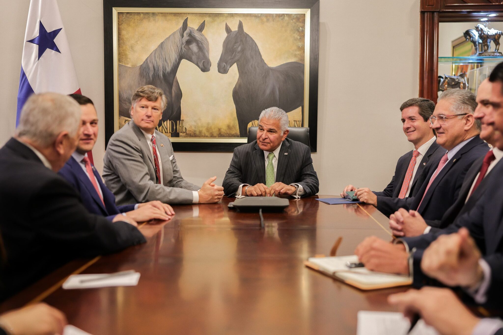 Subsecretario de Estado agradece a Mulino su cooperación y el fortalecimiento de los lazos entre Panamá y Estados Unidos