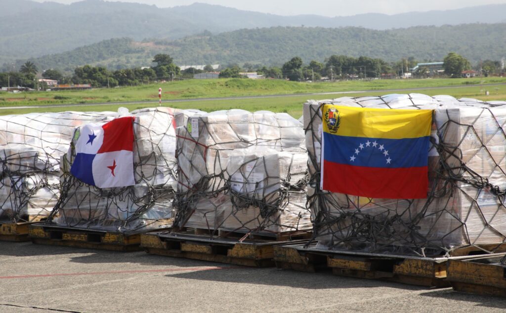 Sector privado panameño envía 15 toneladas de ayuda humanitaria a Venezuela tras terremoto