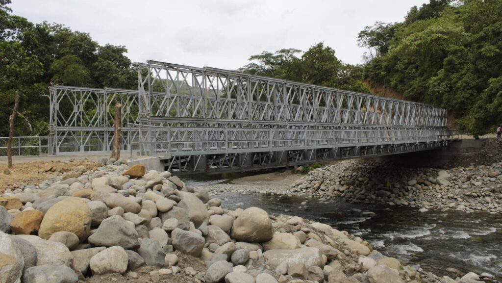 Nuevo puente en Munä mejora la conectividad de más de 8 mil residentes de la comarca Ngäbe-Buglé