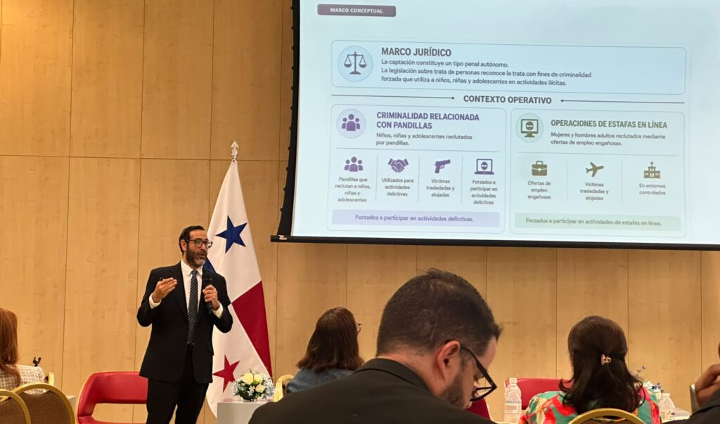 Panamá fortalece la coordinación institucional para prevenir la trata de personas
