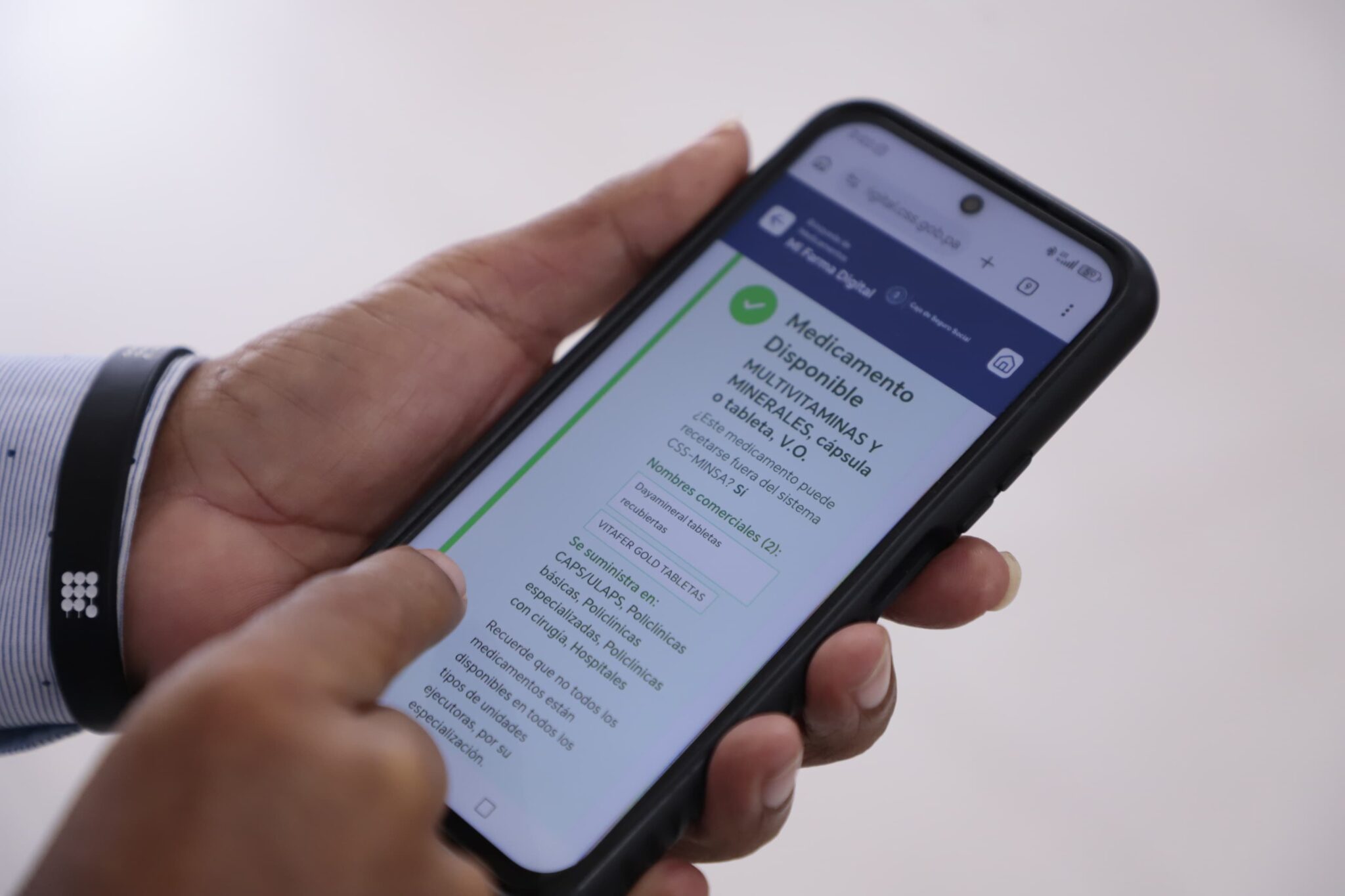 CSS lanza Mi Farma Digital para consultar en línea la disponibilidad de medicamentos