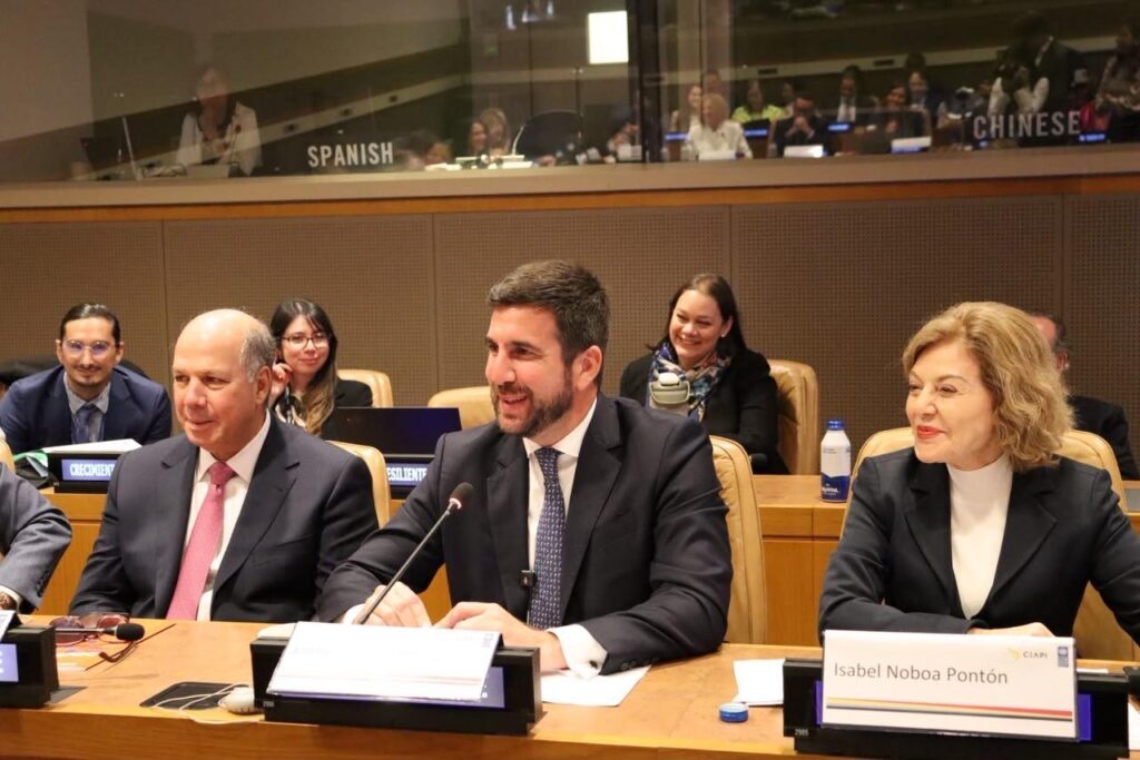 Enrique Riquelme plantea ante la ONU la urgencia de fortalecer las infraestructuras energéticas en Latinoamérica