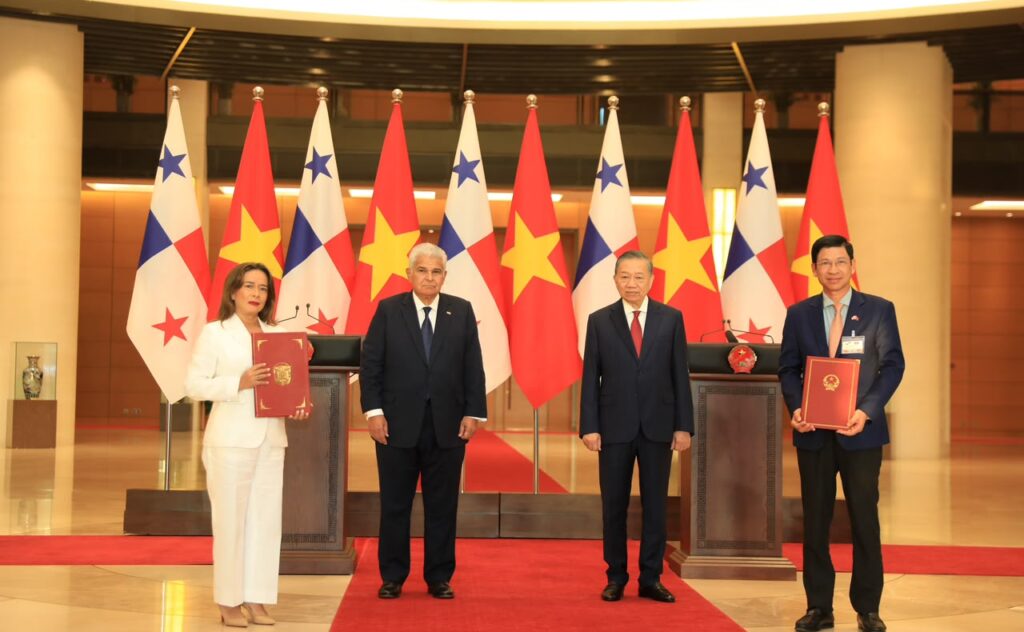 Panamá y Vietnam oficializan nueve acuerdos para fortalecer la cooperación en sectores estratégicos
